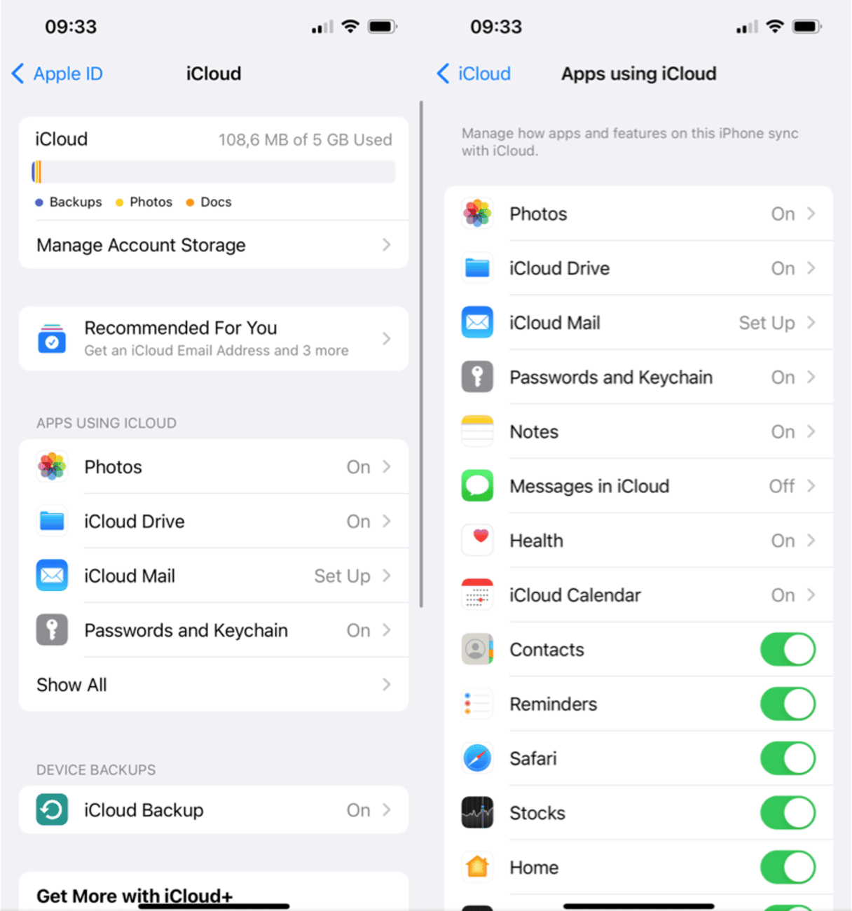 如何將iPhone與Mac的聯繫人同步